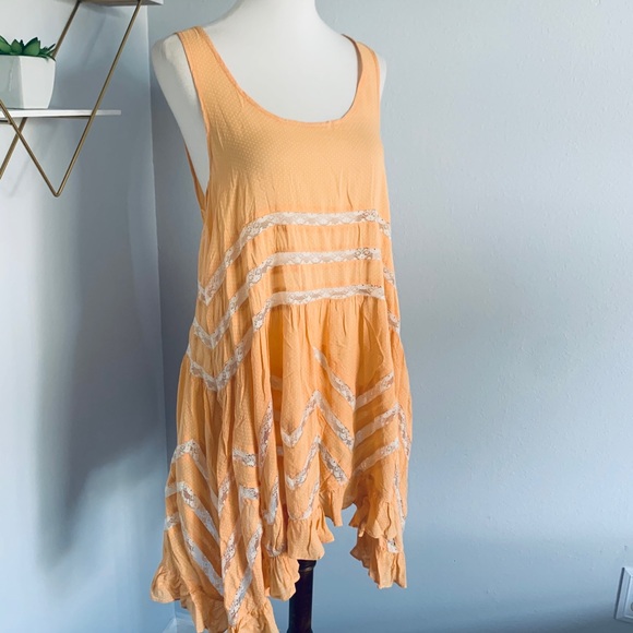 New! Free People • Voile & Lace Slip Dress • XS - Picture 14 of 16